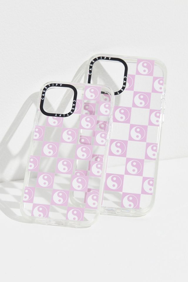 Checkered Yin Yang Phone Case