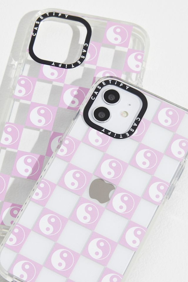 Checkered Yin Yang Phone Case #1