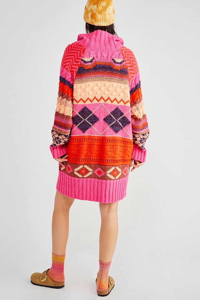 Argyle Smile Cardi #1