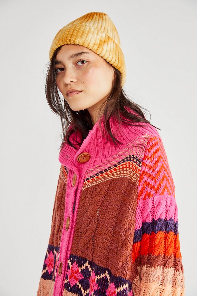 Free people clearance aztec sweater