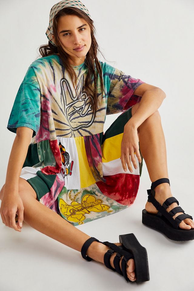 free people t shirt dress Free People Free-est All Day Long Midi T-Shirt Dress