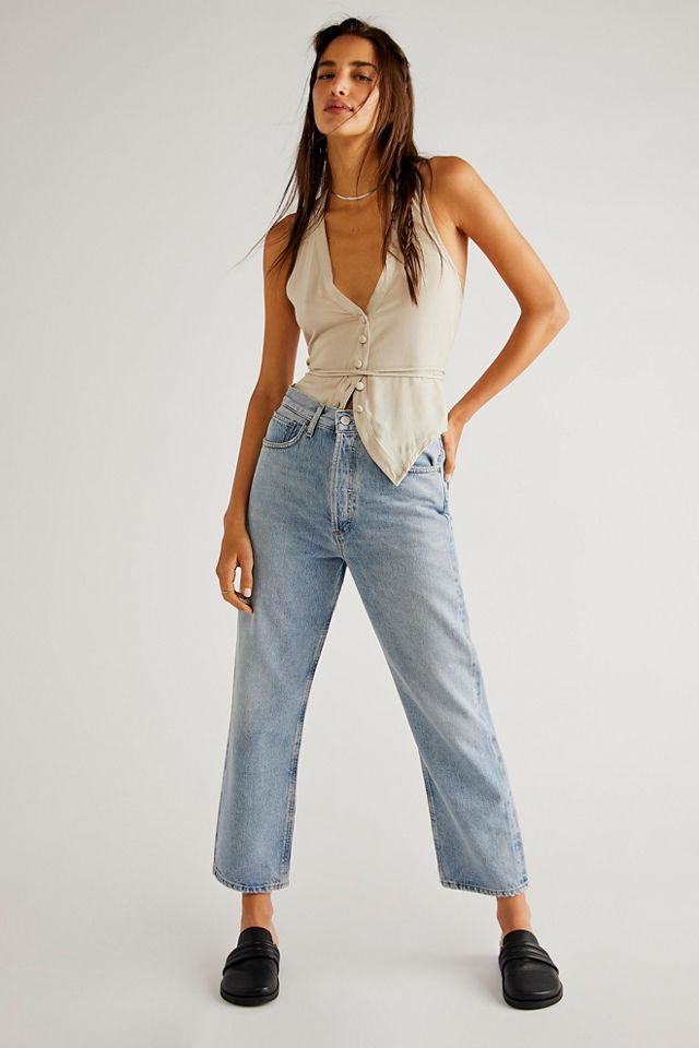 AGOLDE 90s Crop Jeans