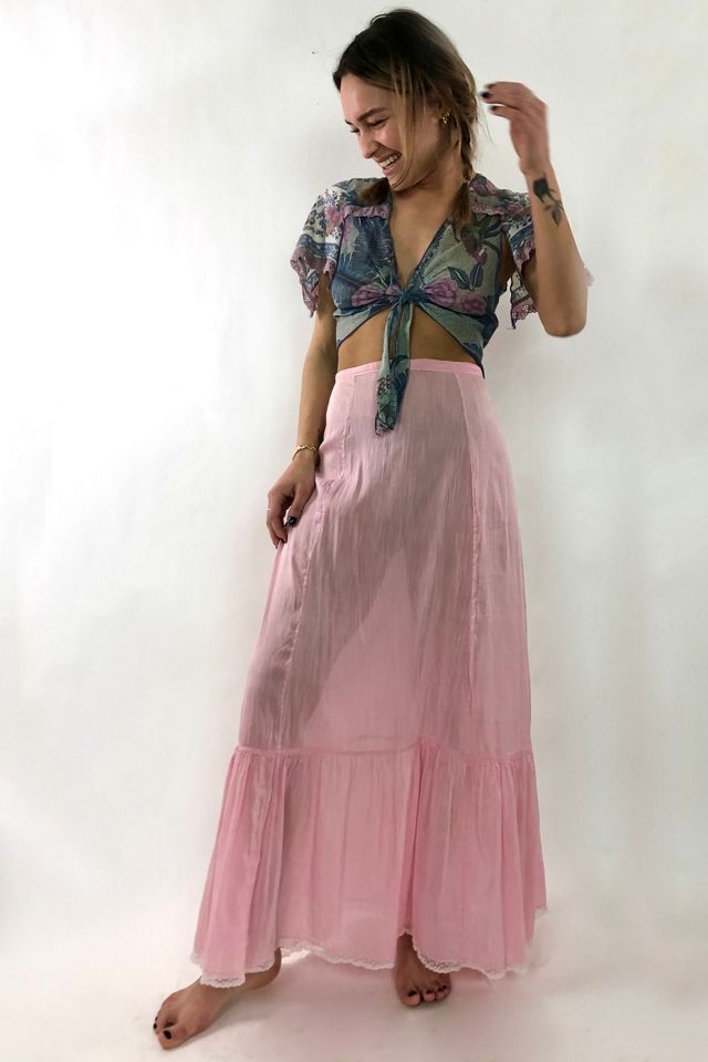 Prairie style 2024 maxi skirt