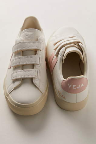 Veja Recife Trainers Shoe At Free People In Extra White/Petale, Size: EU 38