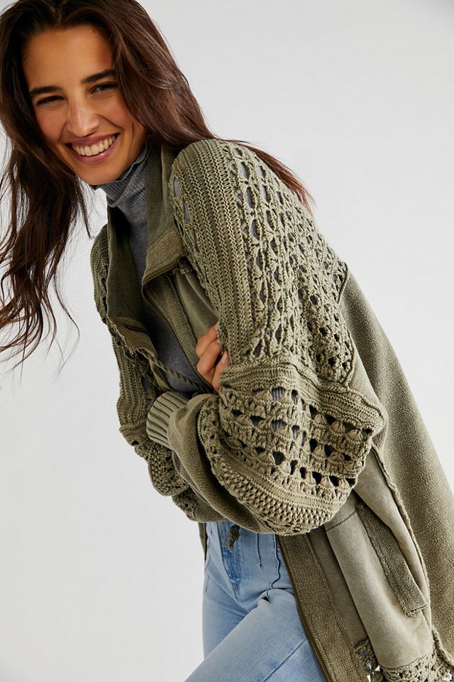 Nwt free people dune orders bug cardigan