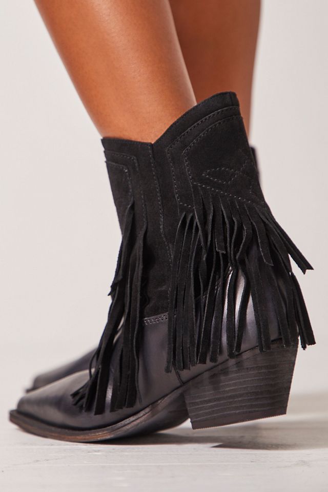 Lawless Fringe Western Boots Free People