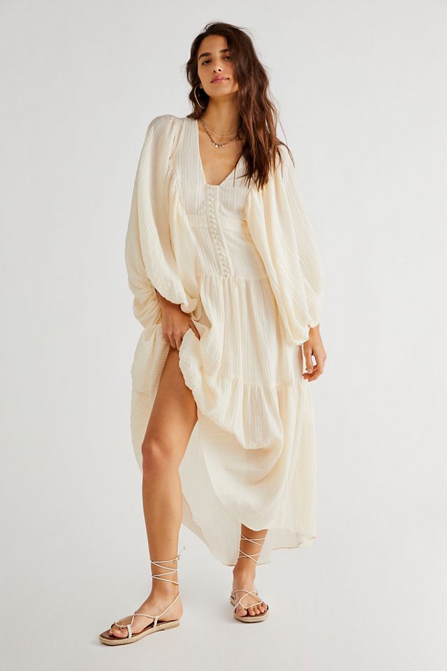 Mila Plunged Tiered Midi Dress #2