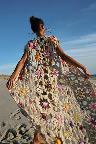 Jenna Crochet Maxi Sweater Free People UK
