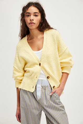 Found My Friend Cardi At Free People In French Vanilla, Size: XL