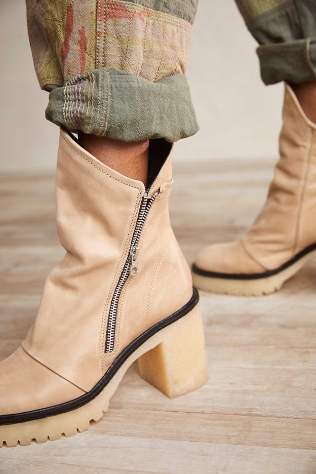 Jack Zip Ankle Boots