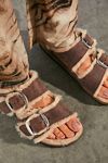 Birkenstock Arizona Big Buckle Shearling Sandals