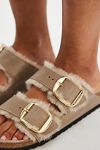 Birkenstock Arizona Big Buckle Shearling Sandals