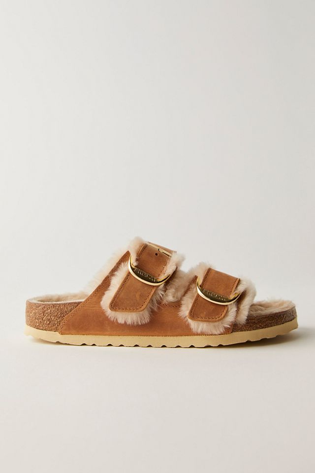 Birkenstock Arizona Big Buckle Shearling Sandals #2