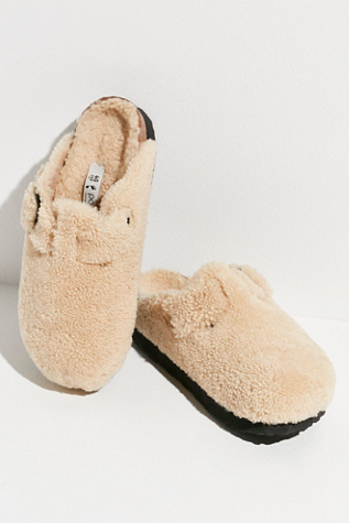 Not Just Fuzzy Slippers: Shearling Birkenstocks & Platform UGGs I