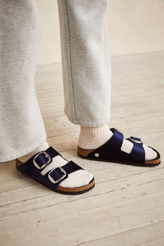 Birkenstock Arizona Big Buckle factory Velvet Sandals