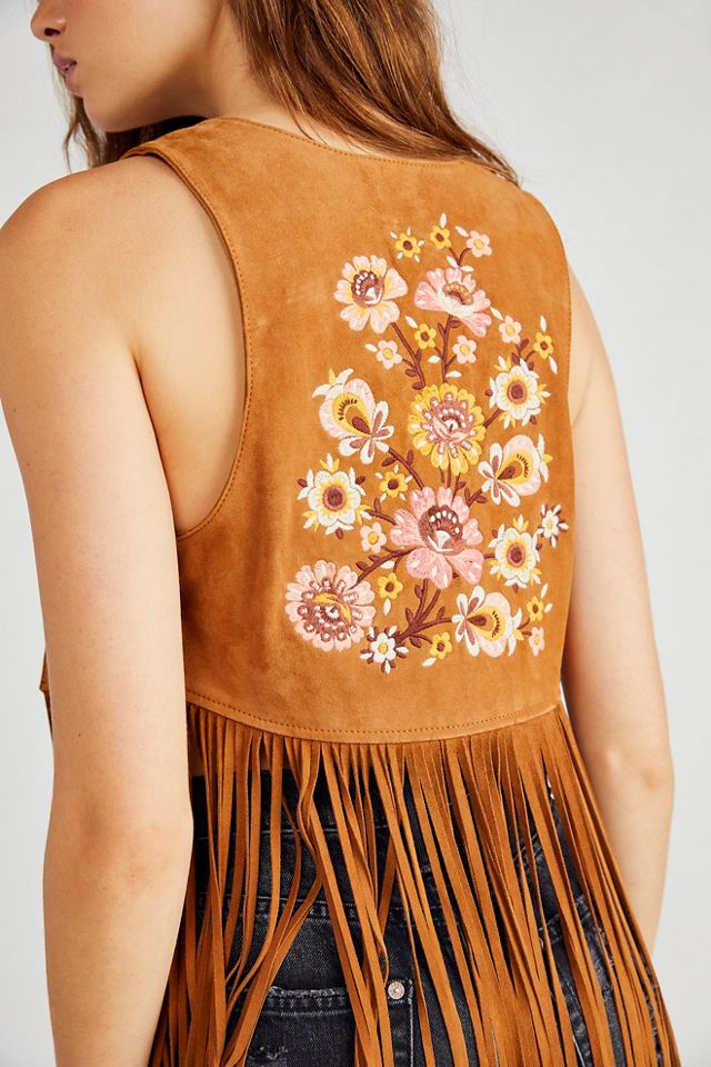 Gilet en cuir suédé Joni #2