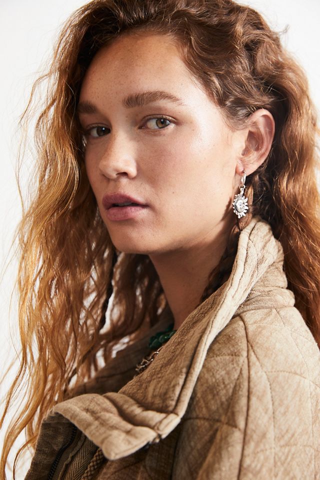 Metal Charm Hoops