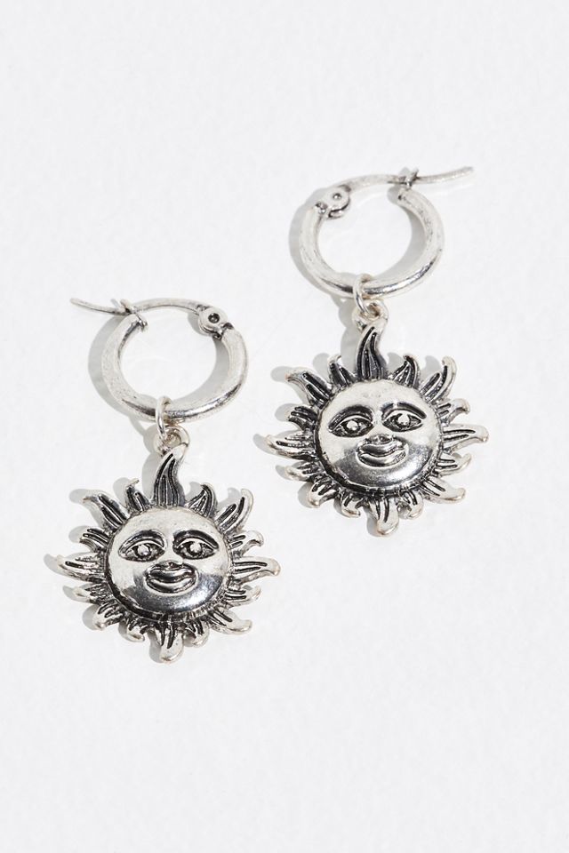 Metal Charm Hoops #2