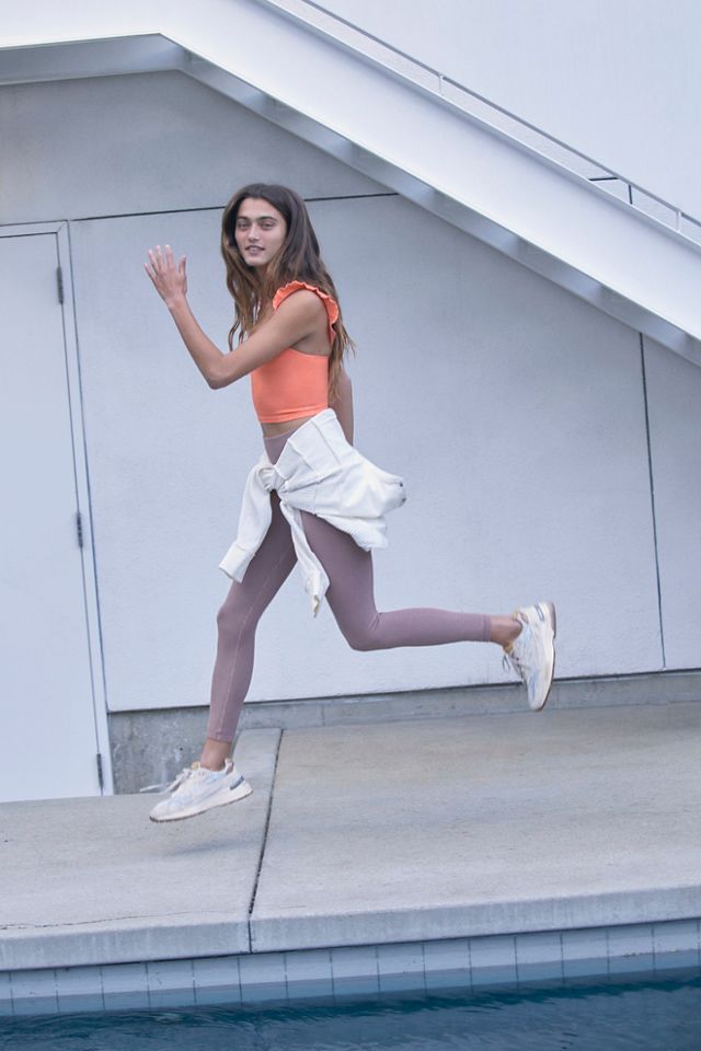 Happiness Runs Flirty Crop Tank #2