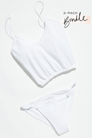 Skinny Strap Brami + Bikini Undies 2-Style Bundle | Free People