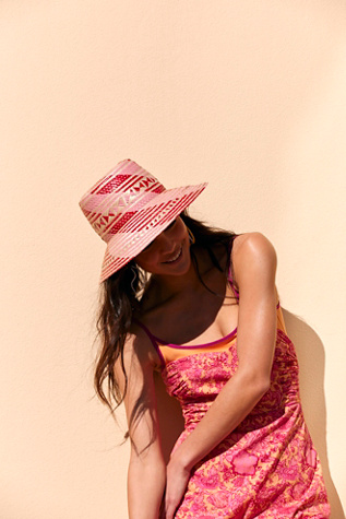 Guadalupe Handwoven Straw Hat Sombrero Stone 5000X Sinaloa Style Virgen de Guadalupe  main image 3
