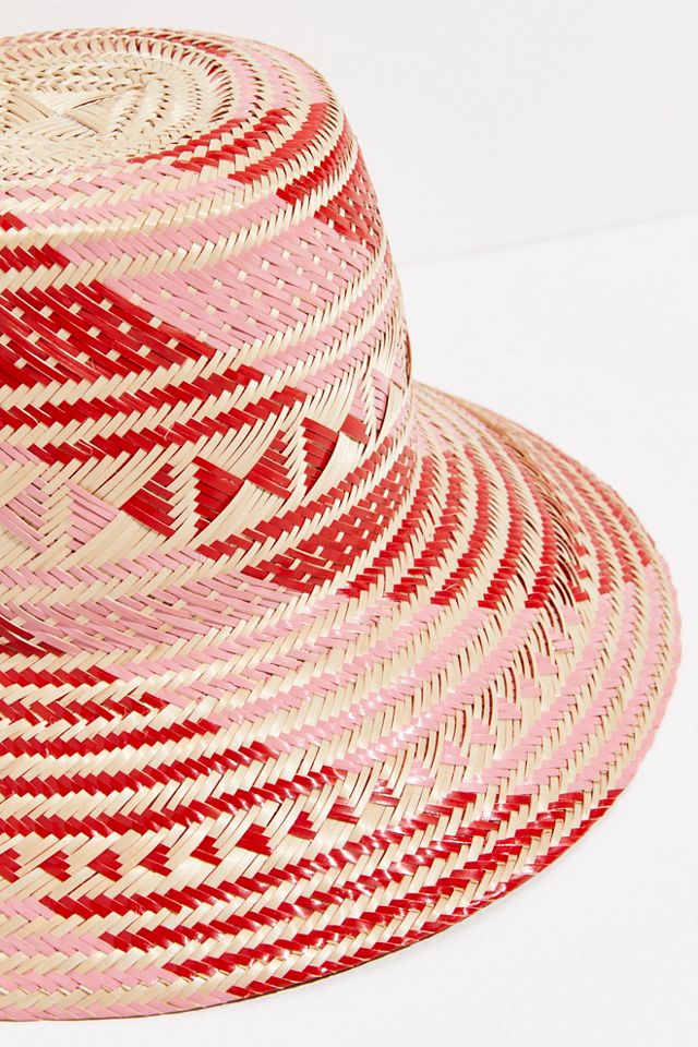 Tierra Santa Wayuu Straw Hat | Free People display picture 2