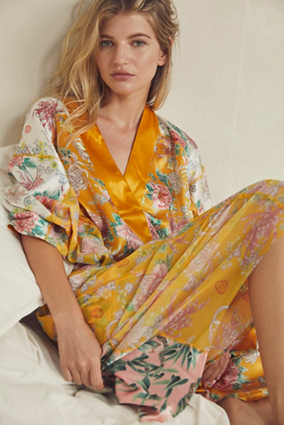 printed caftan