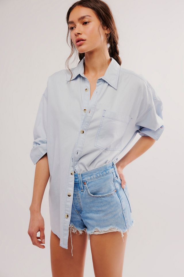 Free people on sale levis shorts