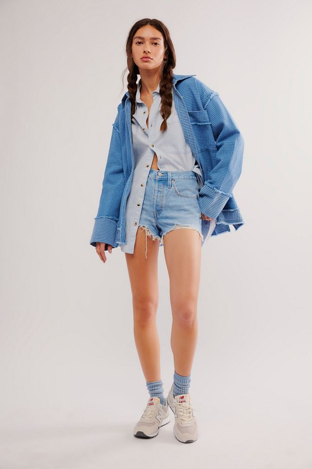 Free people store levi shorts