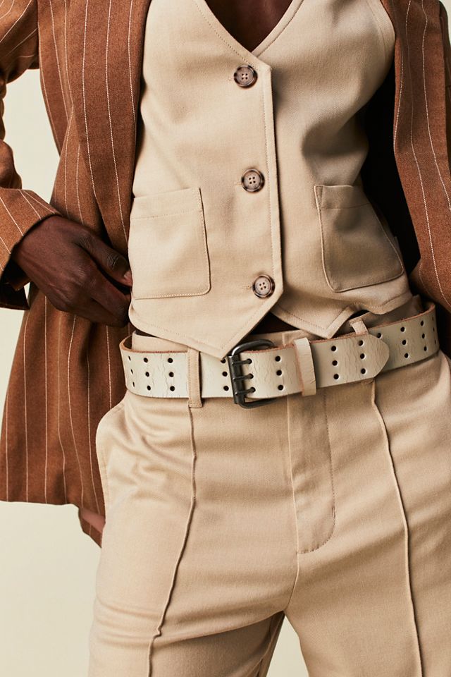 We The Free Triple Threat Leather Belt