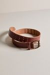 FREE PEOPLE WE THE FREE TRIPLE THREAT LEATHER BELT COWBOY SIZE S/M We The Free Triple Threat Leather Belt | Free People main image 3