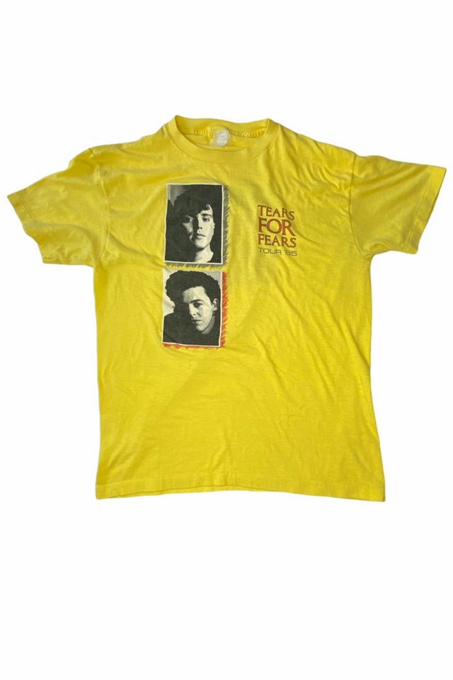 Vintage Tears for Fears Concert Tshirt Selected by Goodbye Heart | Free ...