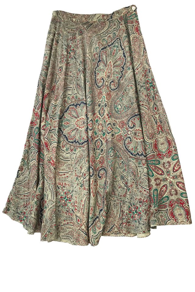 Vintage Ralph Lauren Paisley Skirt Selected by Foundation Vintage