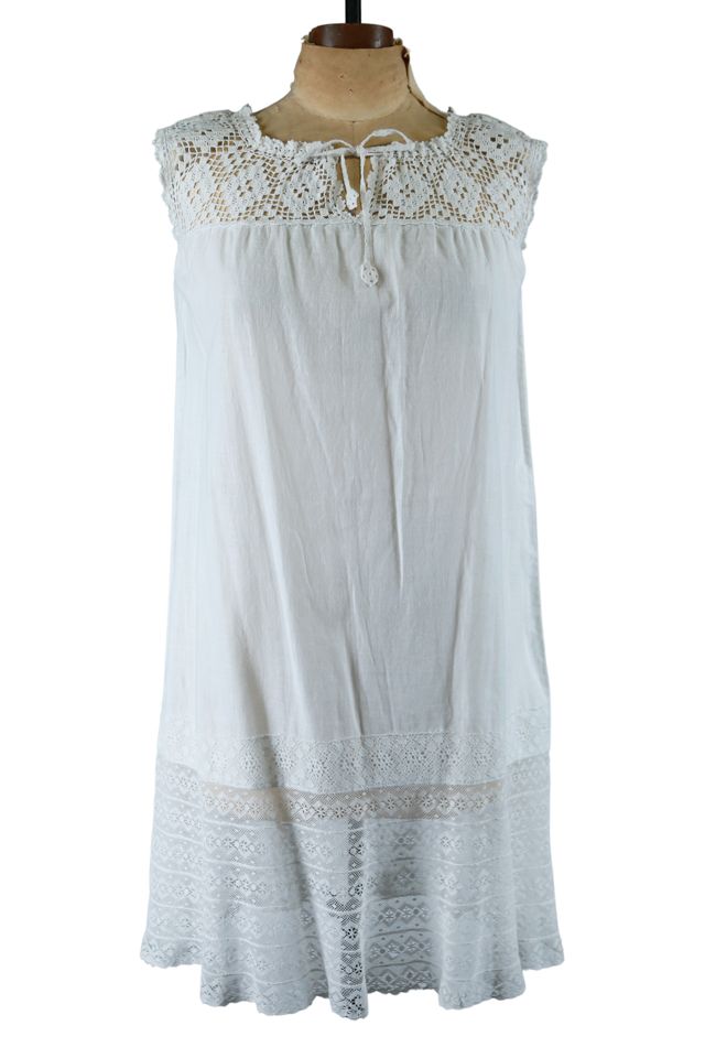 Vintage Victorian Crochet Cotton Nightgown Selected by emberscinders ...