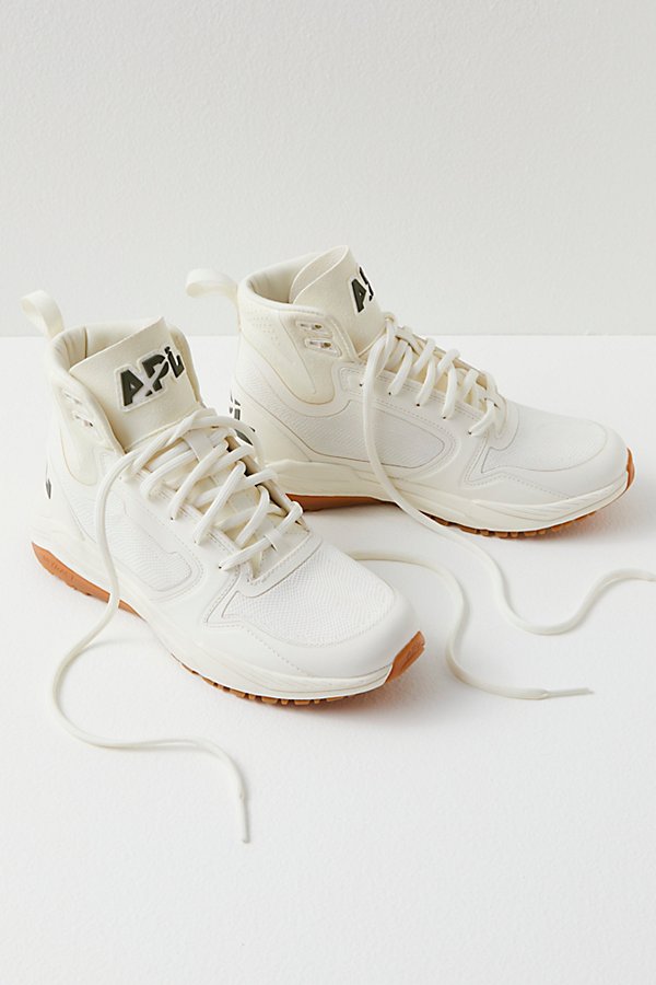 Apl Athletic Propulsion Labs Techloom Defender Sneaker In Ivory / Fatigue