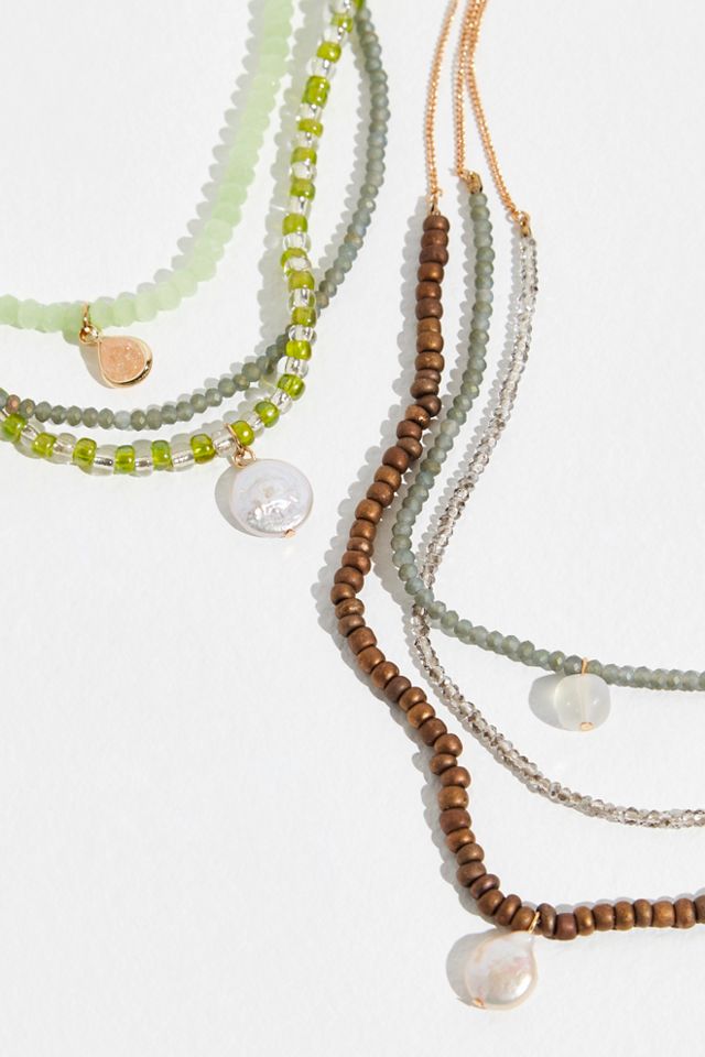 Zuma Layered Beaded Necklace | Free People