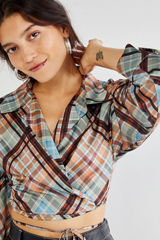Hansen And Gretel Vanessa Shirt In Check Print