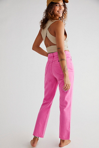 zara pink jeans