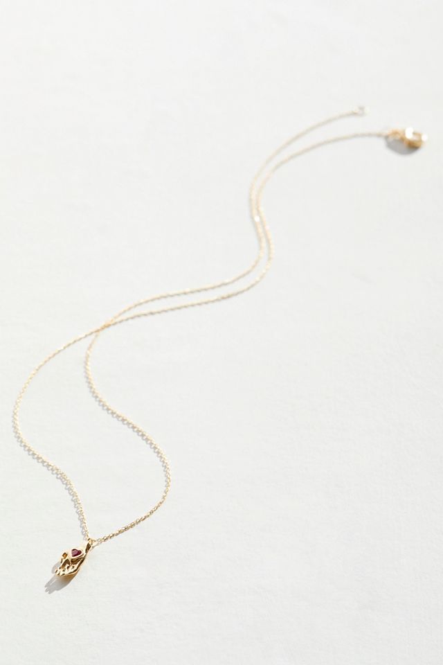 Pamela Love Heart In Hand Necklace #1