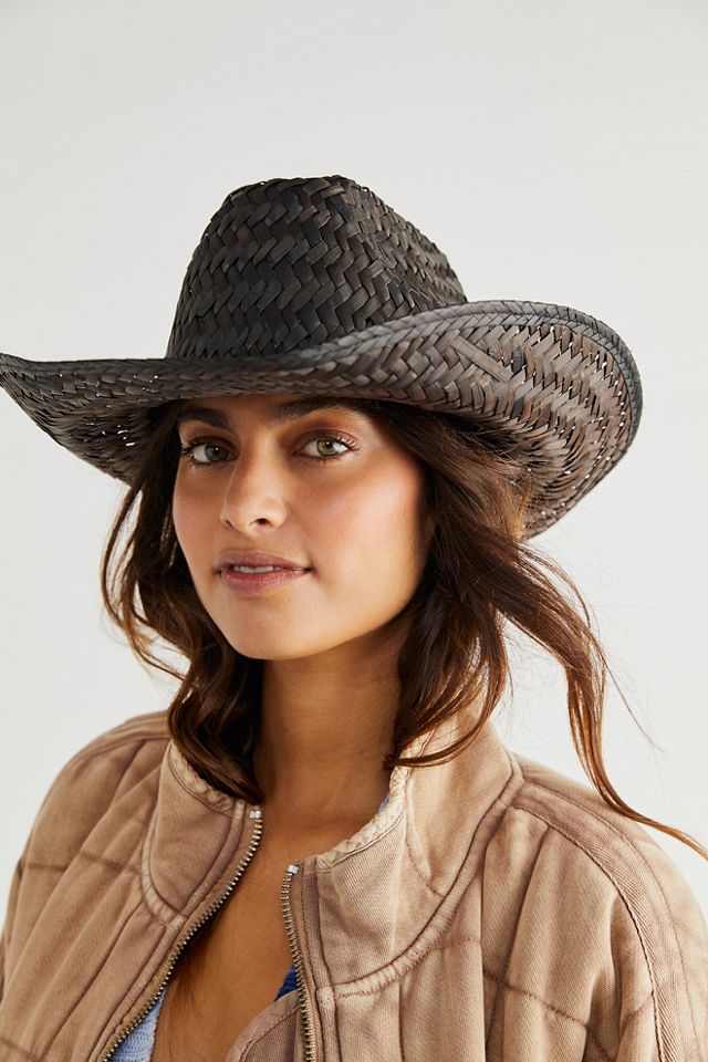 Houston Straw Cowboy Hat Free People