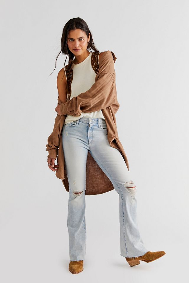 Free people frayed store jeans