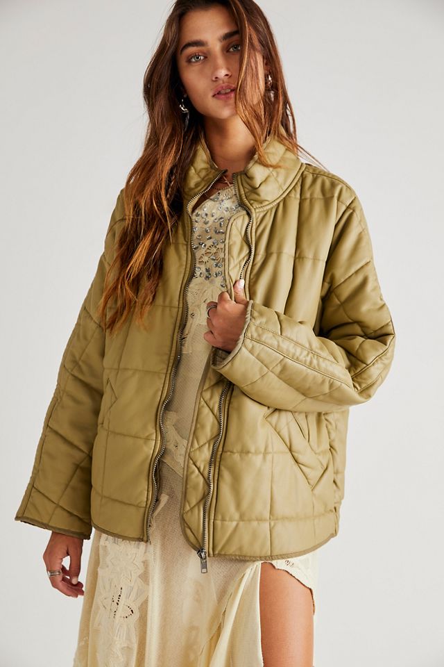 Free People Quilted Jacket