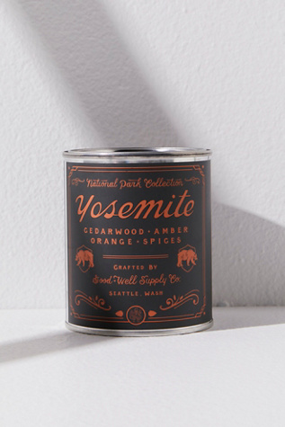 Good & Well National Parks Candle by Good & Well Supply Co. at Free People in Yosemite