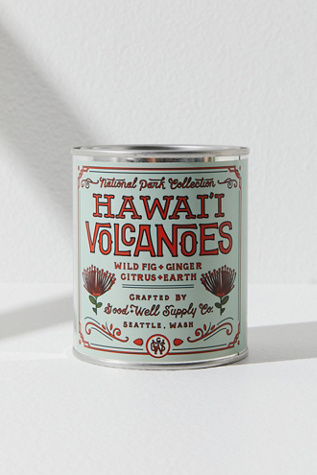 Good & Well National Parks Candle by Good & Well Supply Co. at Free People in Hawaii Volcanoes