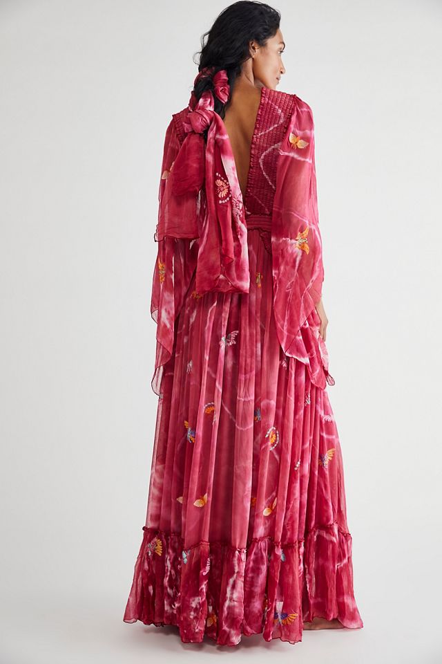 Madam Butterfly Maxi Dress #1