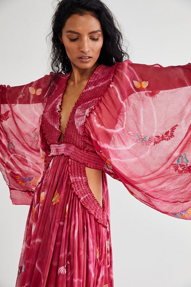 Madam Butterfly Maxi Dress #2