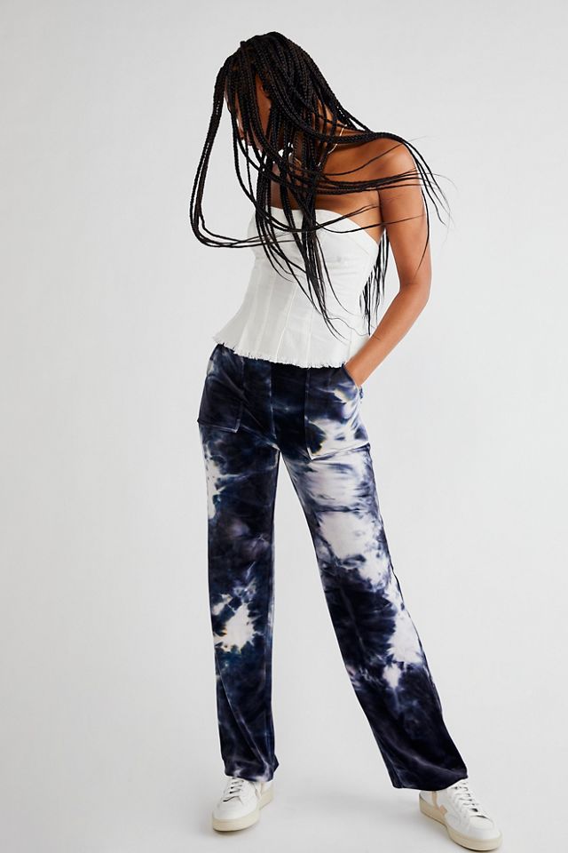 Velvet lounge online trousers