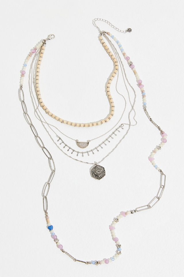 Free people sales layered necklace