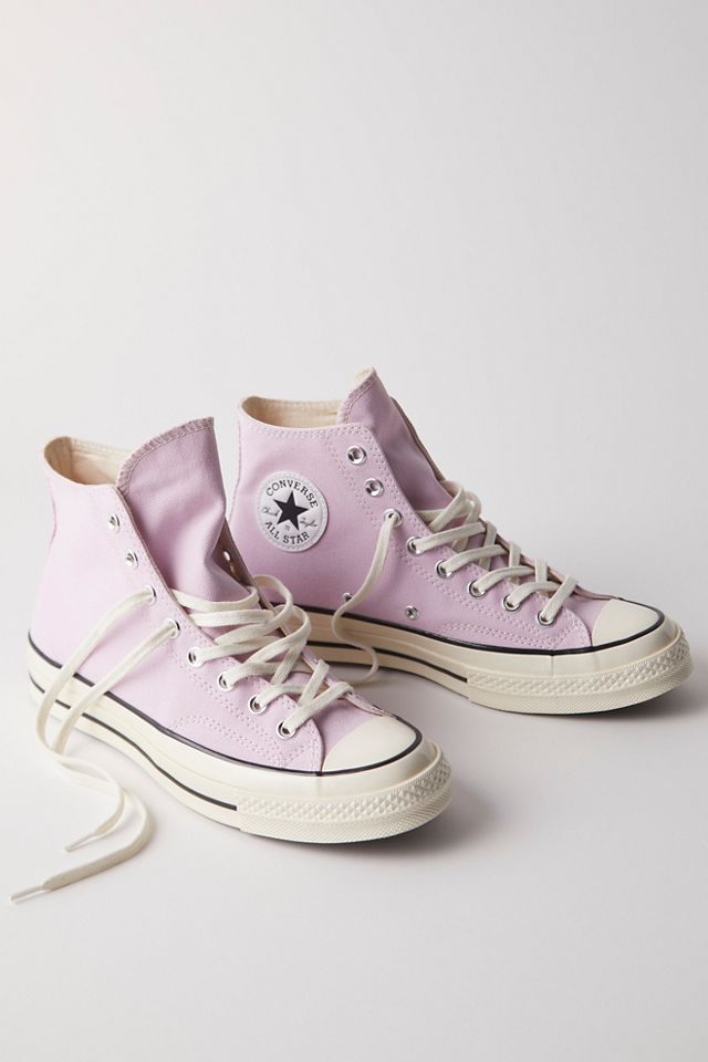 Chuck 70 Recycled Canvas Hi-Top Sneakers #1