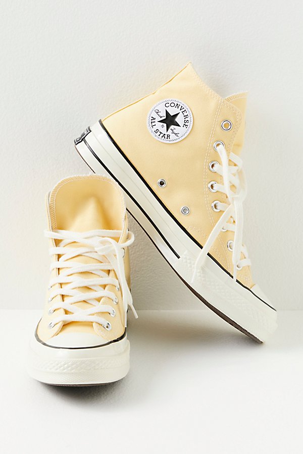 Converse Chuck 70 Recycled Canvas Hi-top Sneakers In Sunny Oasis